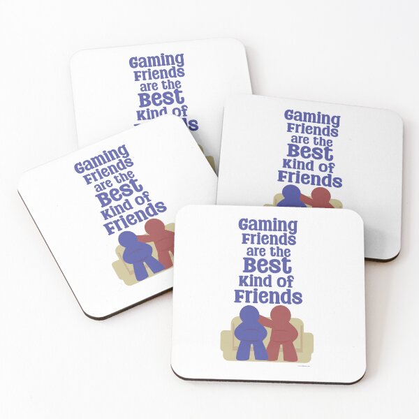 Item preview, Gaming Friends Are Best Fun Slogan designed and sold by mytshirtfort.