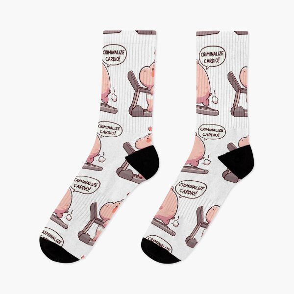 Item preview, Criminalize Cardio: Cute Hippo designed and sold by LemuellTrends.