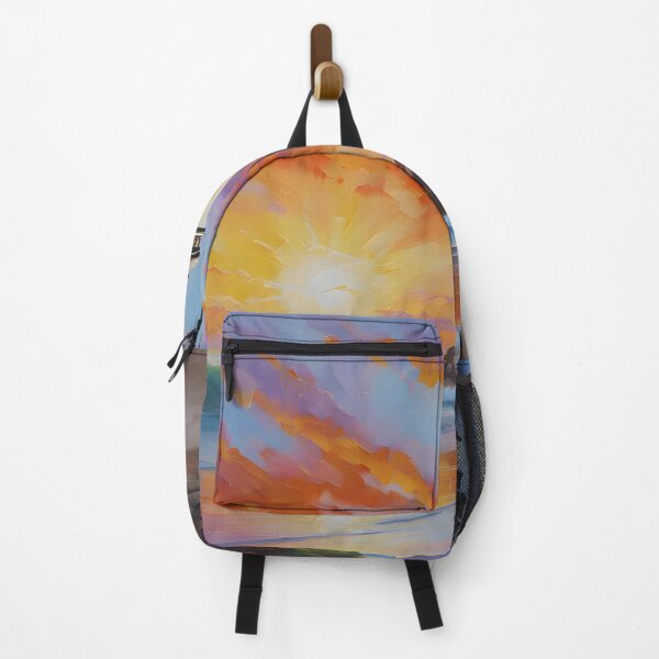 Item preview, Sunrise at Byron Bay Bold Oil Painting designed and sold by colorvisionart.
