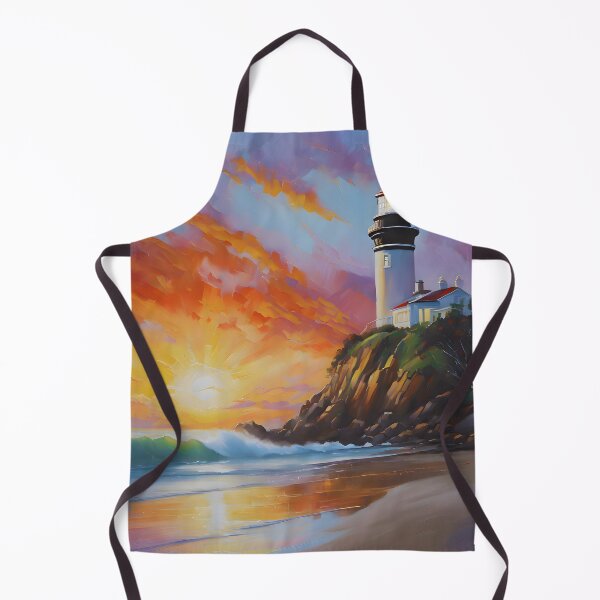 Item preview, Sunrise at Byron Bay Bold Oil Painting designed and sold by colorvisionart.