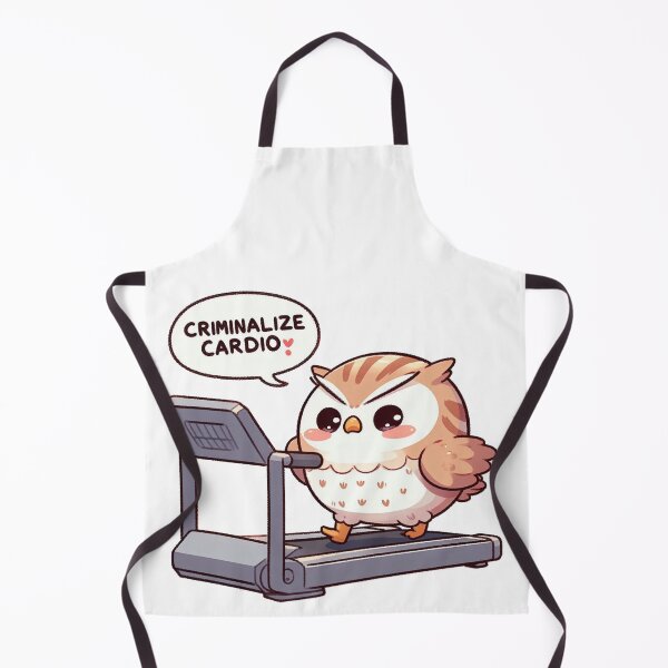 Item preview, Criminalize Cardio: Cute Owl designed and sold by LemuellTrends.
