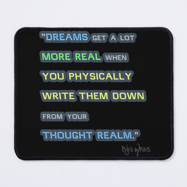 Item preview, "DREAMS get..." Quote 12/11/2023 designed and sold by BJGWRDS.