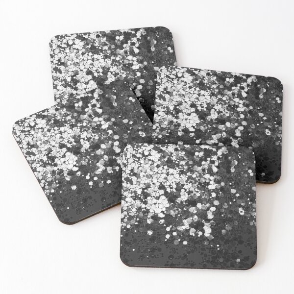 Item preview, Silver Gray Black Glam #1 (Photo of Glitter Only - Not Reflective) designed and sold by Anita's & Bella's Art.