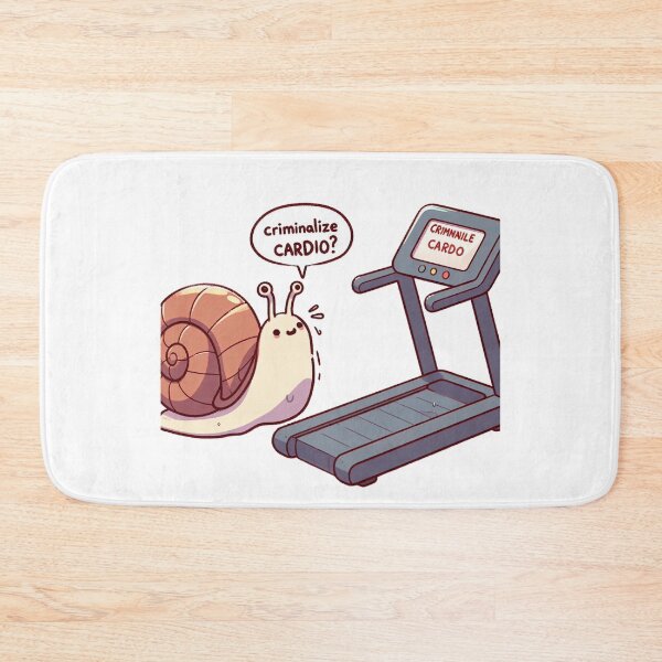 Item preview, Criminalize Cardio: Cute Slug designed and sold by LemuellTrends.