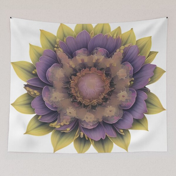Item preview, Magical Flower - Fantasy Floral Painting designed and sold by MadnessEnvelope.
