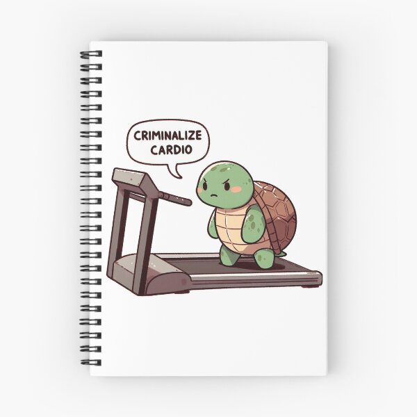 Item preview, Criminalize Cardio: Cute Turtle designed and sold by LemuellTrends.