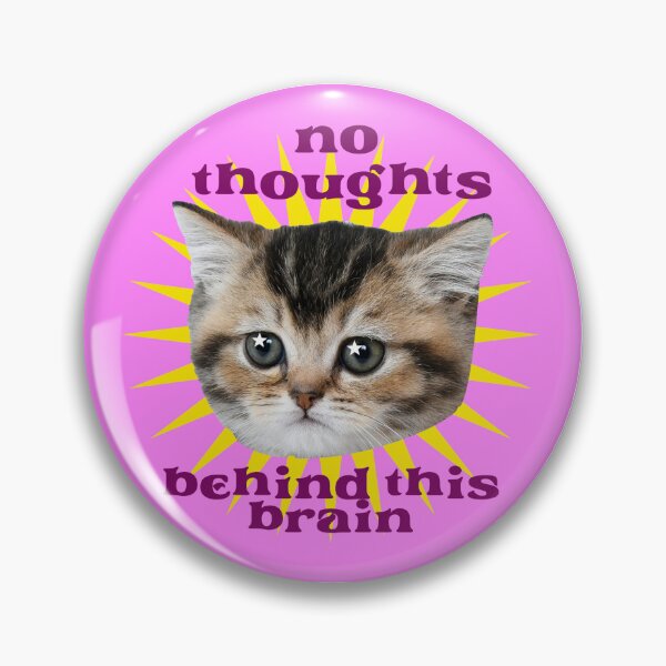 Item preview, No thoughts just a cute kitty designed and sold by TisoBoiteto.