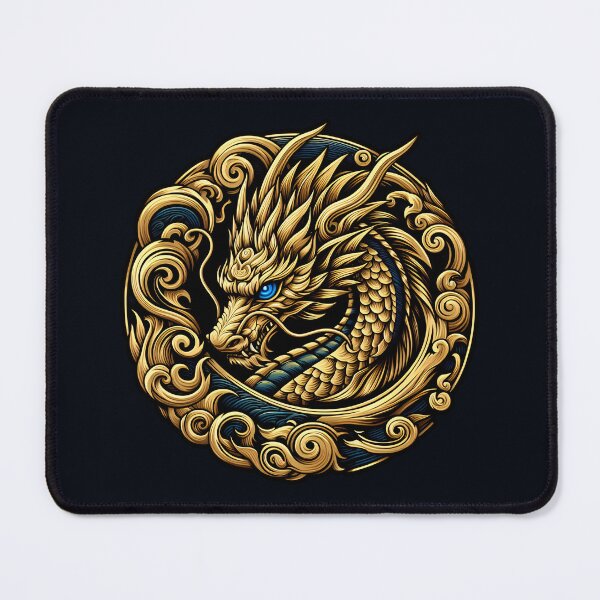 Item preview, Golden Dragon Amulet designed and sold by Ederson D'Mind.