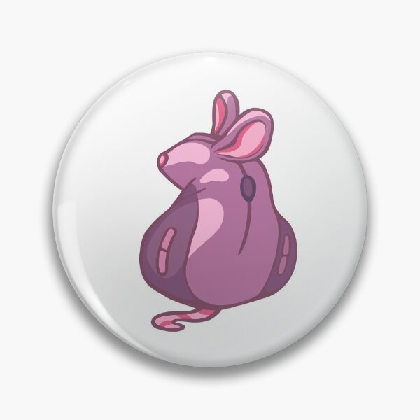 Item preview, Cute Mouse (Computer Mouse) Pun, Pink Mouse Sticker designed and sold by 10six.