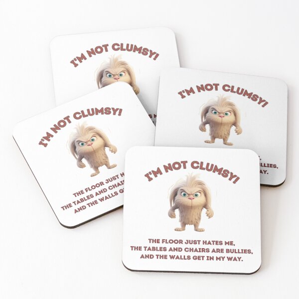 Item preview, I'm Not Clumsy! designed and sold by NDMDesignStudio.