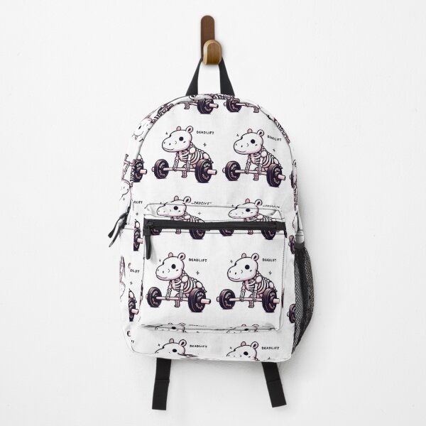 Item preview, Deadlift: Cute Hippo designed and sold by LemuellTrends.