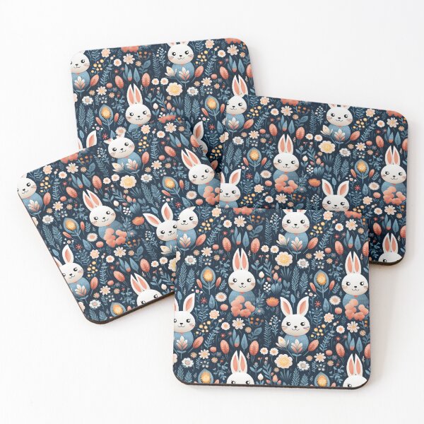 Item preview, Easter Bunny Garden Party seamless pattern designed and sold by Dasvilo.
