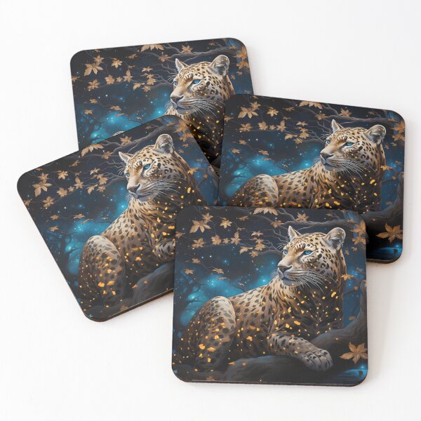 Item preview, Leopard night  designed and sold by 7Bluedragon (Jane art collection).
