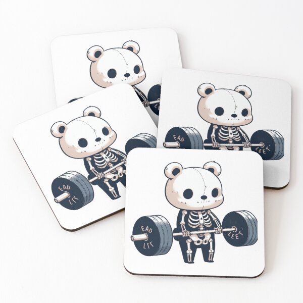 Item preview, Deadlift: Cute Bear designed and sold by LemuellTrends.