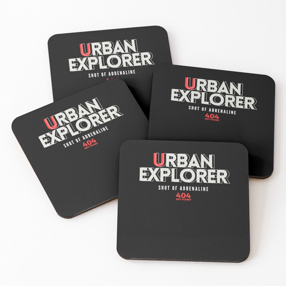 Item preview, Coasters (Set of 4) designed and sold by BuildingHacking.