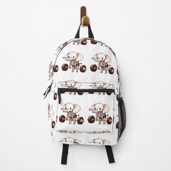 Item preview, Deadlift: Cute Elephant designed and sold by LemuellTrends.