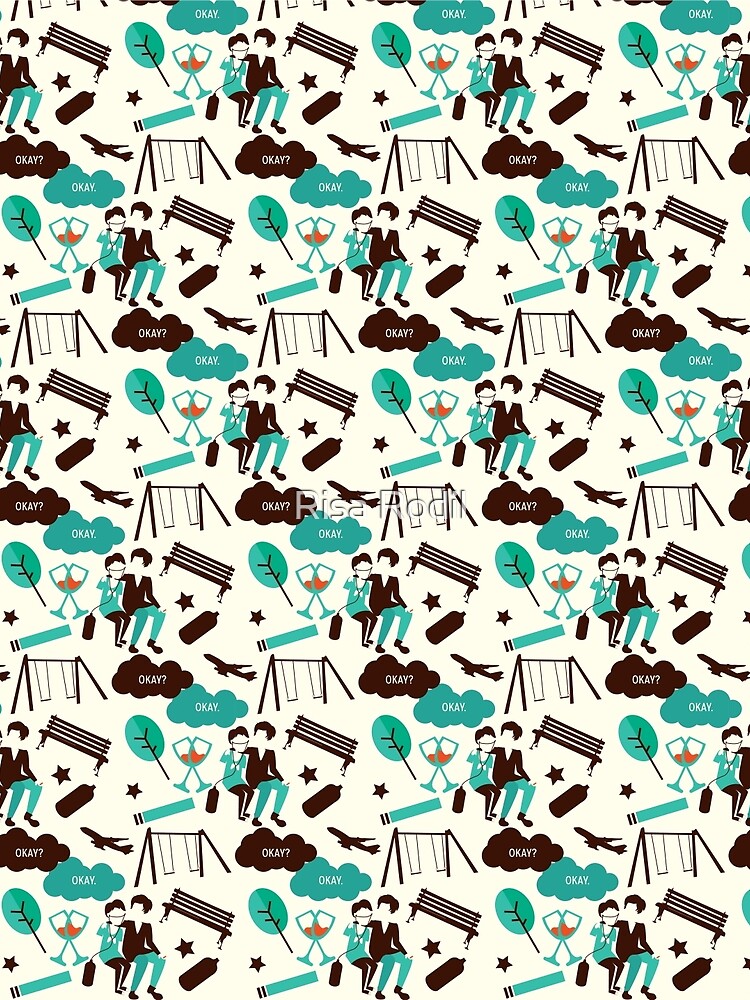 Thumbnail 3 of 3, Scarf, The Fault In Our Stars Pattern designed and sold by risarodil.