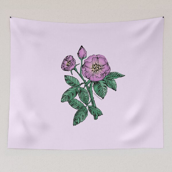 Item preview, Purple Globular Rose Bloom Single 1-7 Petals Almost Flat designed and sold by Rachael Taylor.