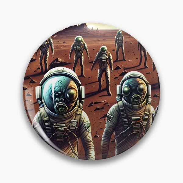 Item preview, Zombies invade mars designed and sold by Kenndall.