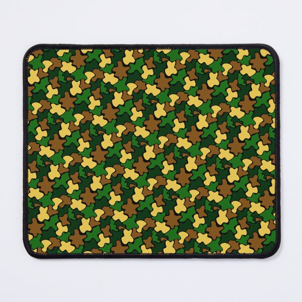 Item preview, Military Garrison Woodland Camo Camouflage Blob Pattern Textile designed and sold by Alchemy-A-La-G.
