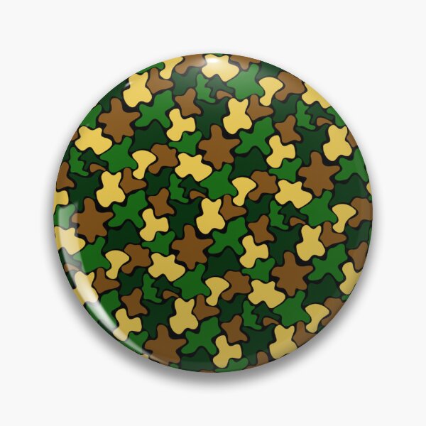 Item preview, Military Garrison Woodland Camo Camouflage Blob Pattern Textile  designed and sold by Alchemy-A-La-G.