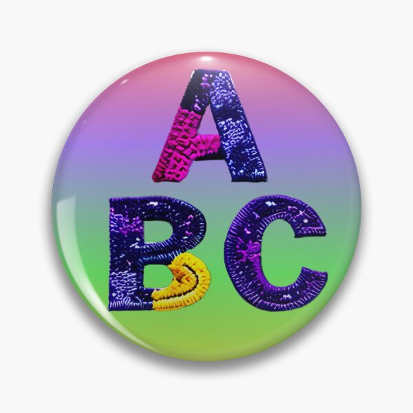 Item preview, letter ABC, monogram 2. typography collage. ABC art. gift 2024 designed and sold by Minibubb.