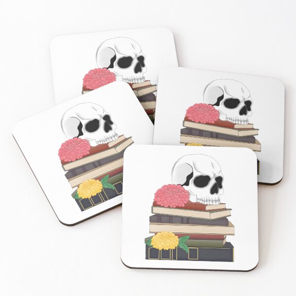 Item preview, Old books with a skull designed and sold by Artistkhg.