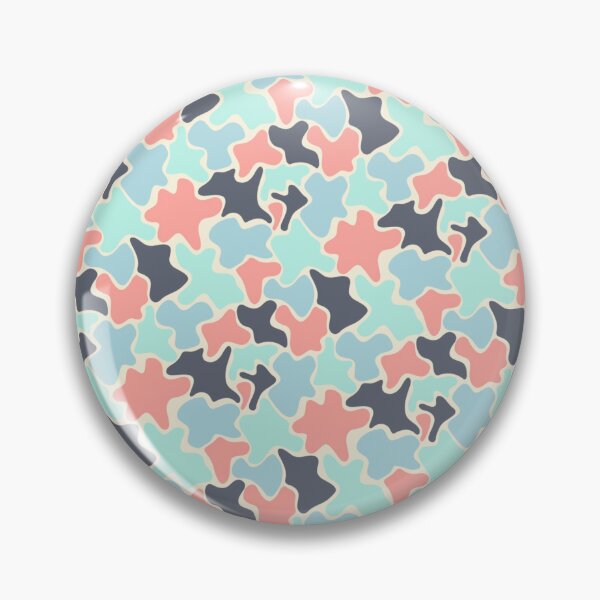 Item preview, Pastel Camo Blob Seamless Repeating Continuous Pattern Textile  designed and sold by Alchemy-A-La-G.
