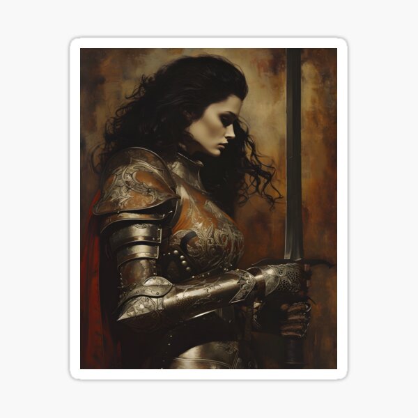 Item preview, Woman Warrior - Fantasy Art designed and sold by Seeker7Seven.