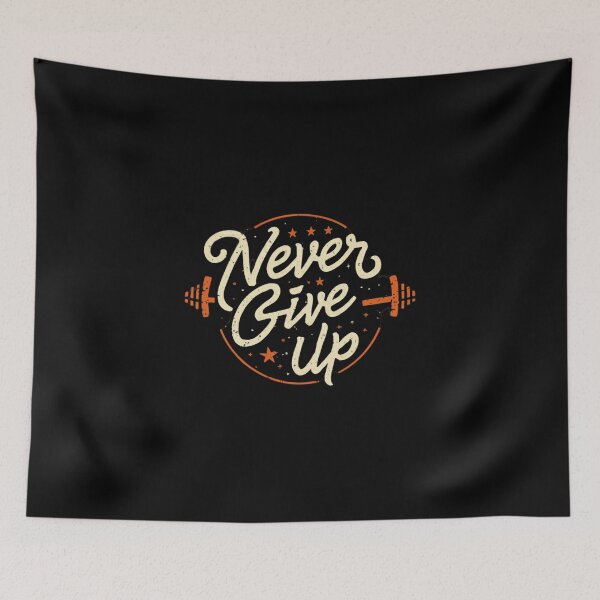 Item preview, Never give up designed and sold by MG-MagicGallery.