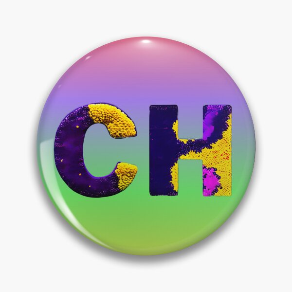 Item preview, letter CH, monogram . typography collage. ABC art. gift 2024 designed and sold by Minibubb.