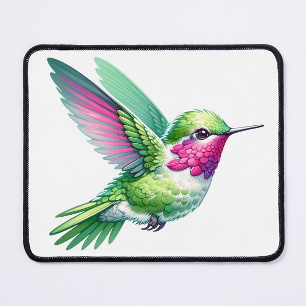 Item preview, Anna's Hummingbird Illustration designed and sold by digital-savant.