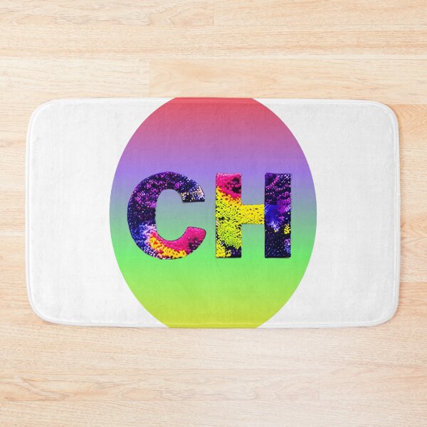 Item preview, letter CH, monogram 2. typography collage. ABC art. gift 2024 designed and sold by Minibubb.