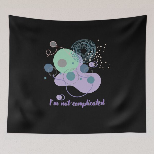Item preview, im not complicated designed and sold by ART-SUNRISE.