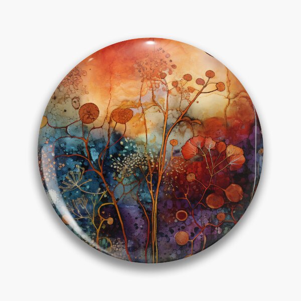 Item preview, Rustic Organic Abstract designed and sold by Red Witch Art.
