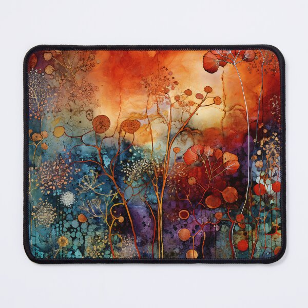Item preview, Rustic Organic Abstract designed and sold by Red Witch Art.