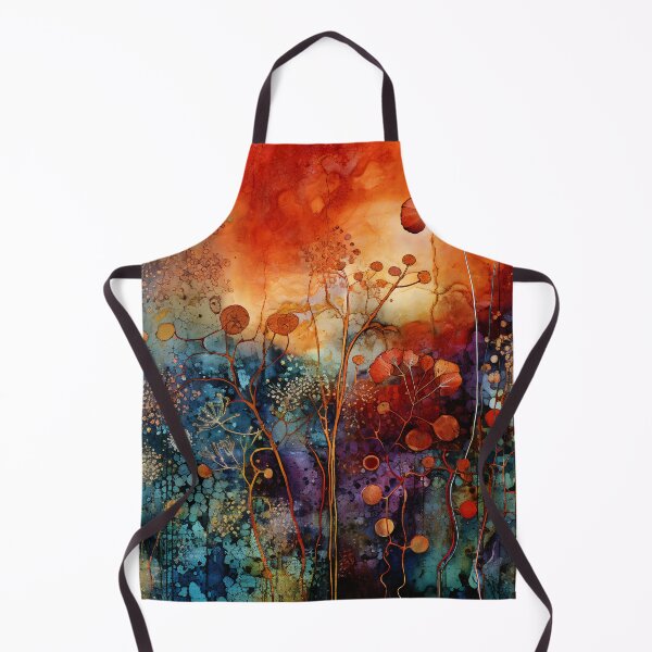 Item preview, Rustic Organic Abstract designed and sold by Red Witch Art.