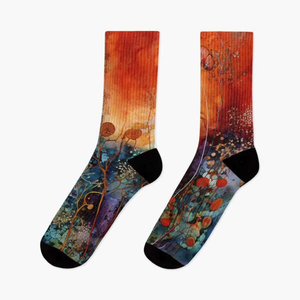 Item preview, Rustic Organic Abstract designed and sold by Red Witch Art.