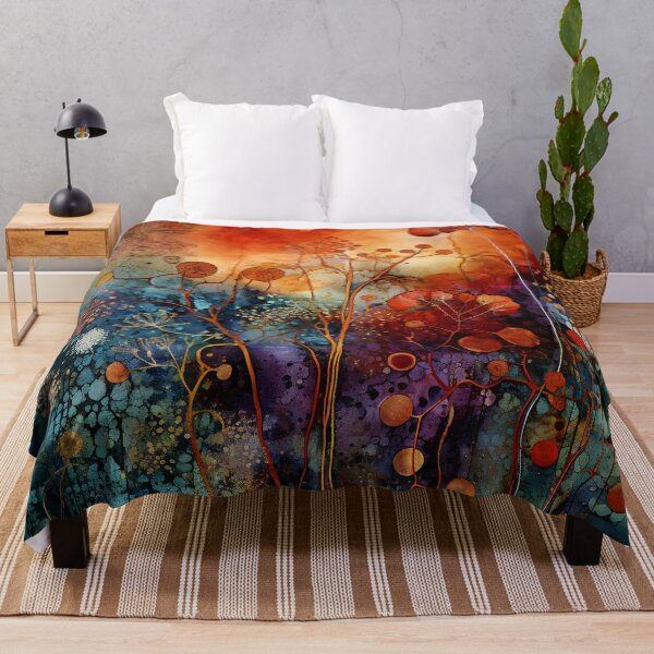 Item preview, Rustic Organic Abstract designed and sold by Red Witch Art.