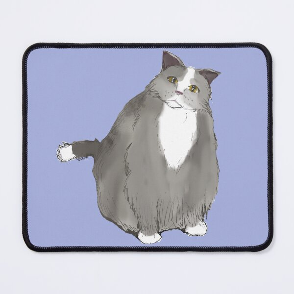 Item preview, Plump Gray Cat designed and sold by Artful Byrd.