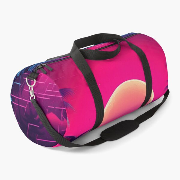 Item preview, Tropical Twilight Harmony: Ethereal Synthwave Oasis designed and sold by Mullet Monkey.