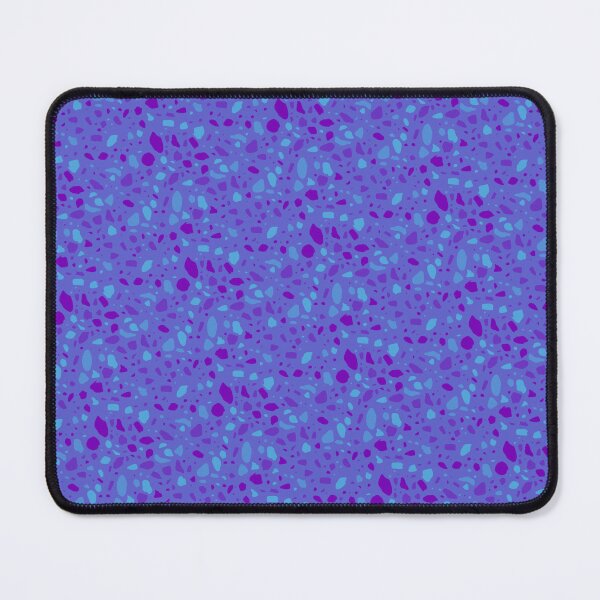 Item preview, Blue & Purple Terrazzo Seamless Continuous Repeating Pattern Textile  designed and sold by Alchemy-A-La-G.
