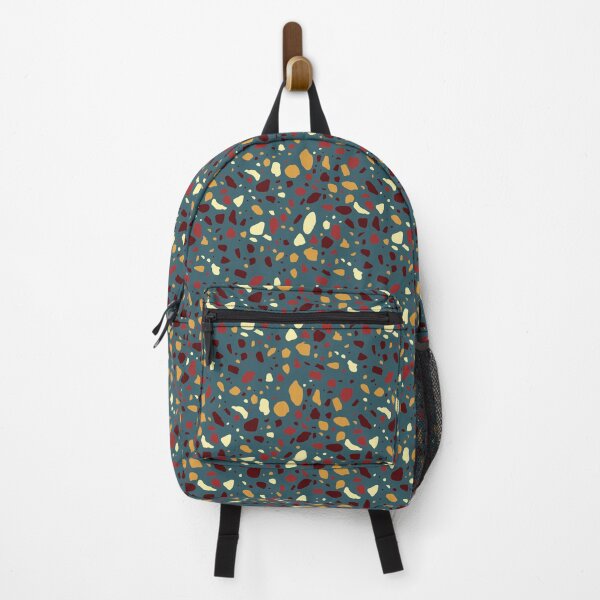 Item preview, Earth & Clay Terrazzo Seamless Continuous Repeating Pattern Textile  designed and sold by Alchemy-A-La-G.