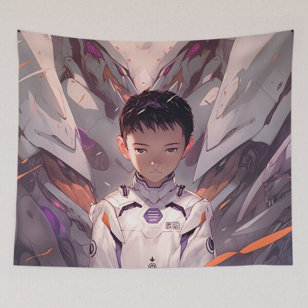 Item preview, Evangelion Chronicles: Mechs, Apocalyptic Drama, and Anime-Manga Fusion Artistry designed and sold by InsaneLEDP1994.