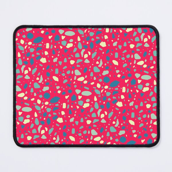 Item preview, Pink & Blue Terrazzo Seamless Continuous Repeating Pattern Textile  designed and sold by Alchemy-A-La-G.