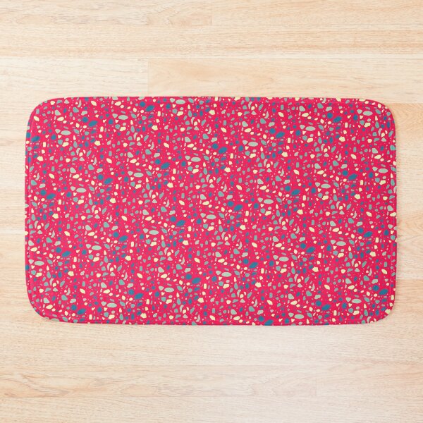 Item preview, Pink & Blue Terrazzo Seamless Continuous Repeating Pattern Textile  designed and sold by Alchemy-A-La-G.