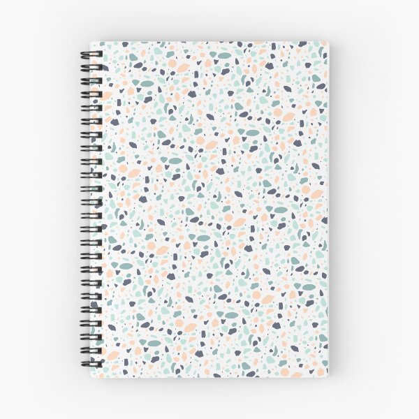 Item preview, Pastel Green & Peach Terrazzo Seamless Continuous Repeating Textile  designed and sold by Alchemy-A-La-G.