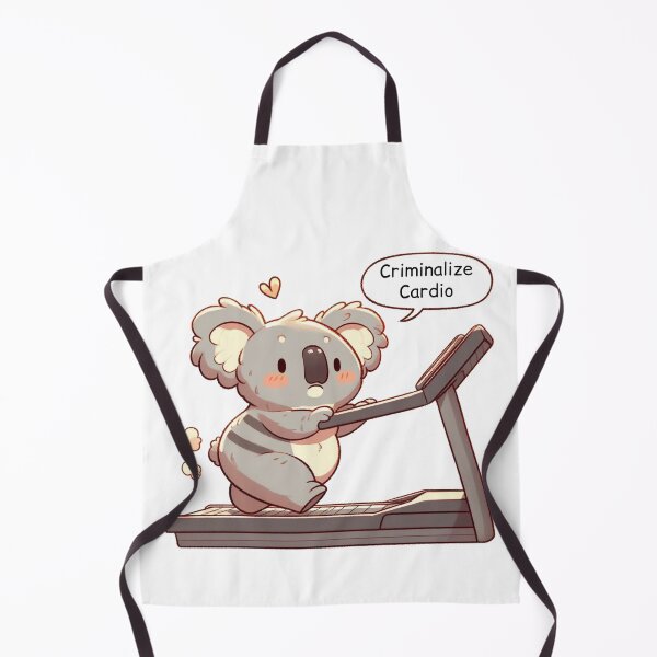 Item preview, Criminalize Cardio: Cute Koala designed and sold by LemuellTrends.
