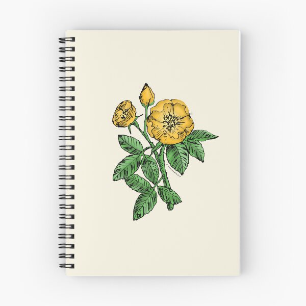 Item preview, Yellow Globular Rose Bloom Single 1-7 Petals Almost Flat designed and sold by Rachael Taylor.
