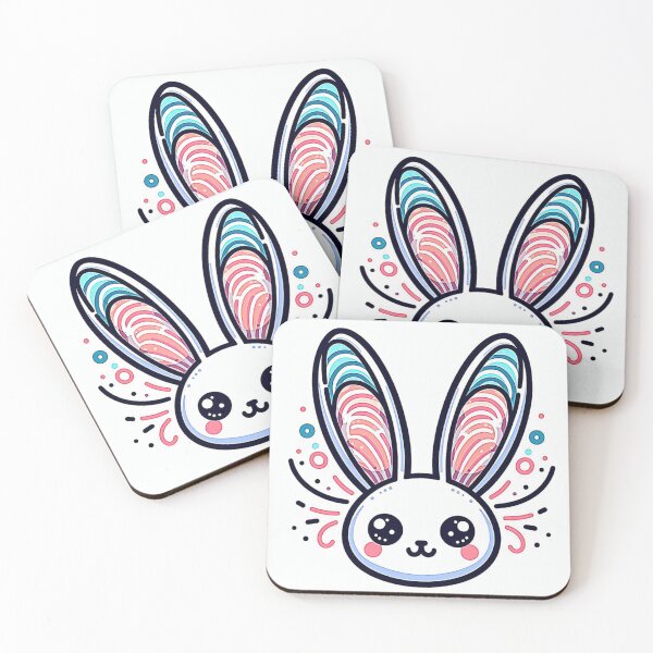 Item preview, Cute Easter Bunny Line Drawing designed and sold by geymir.